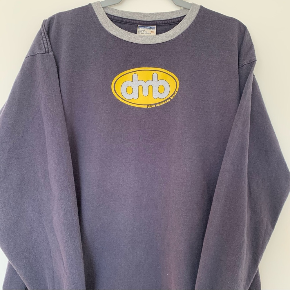 Vintage Dave Matthews Band Long sleeve Single Stitch Tee T-shirt 🔥 - Picture 1 of 5
